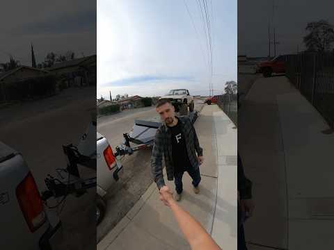 I showed up for a tow… and ended up with a truck #lucky #day #toyota #diy #truck #4x4 #trailer r