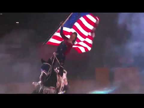 Magic in Motion Trick Riding - NFR 2021 Round 7 - Madison MacDonald Thomas - Rockin’ America