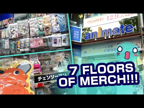 Animate Akihabara overview