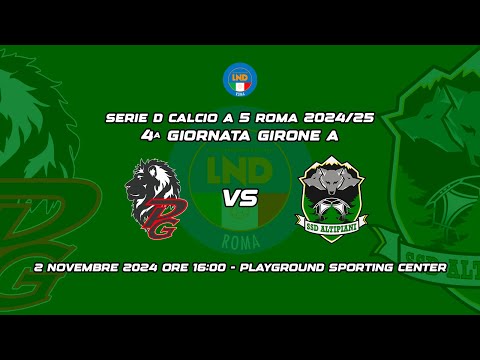 [FULL MATCH] Playground Velletri - SSD Altipiani Futsal | 4ª Giornata Serie D Calcio a 5