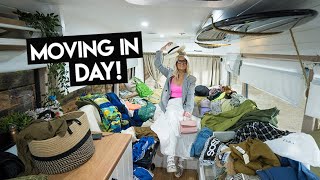 Full time Van Life is happening - Moving in day!
