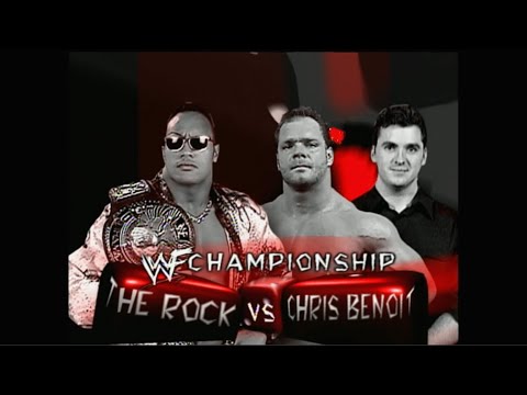 Story of The Rock vs. Chris Benoit | Fully Loaded 2000