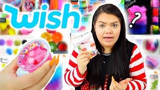 testing Slime products I bought on Wish.... Haul?