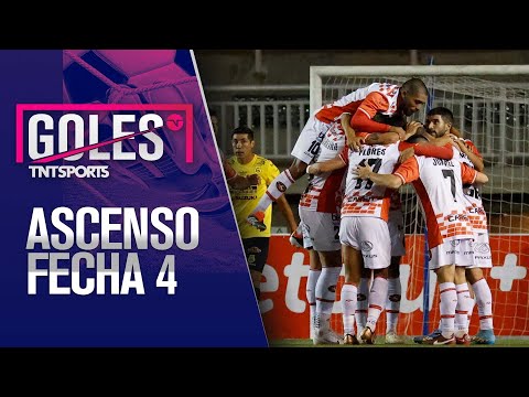 Todos los GOLES | Campeonato Ascenso 2024 - FECHA 4 ⚽