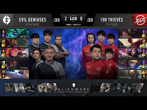 EG vs 100 | Playoffs – Round 2 Game 3 | LCS Summer Split 2020 – S10 | Evil Geniuses vs 100 Thieves