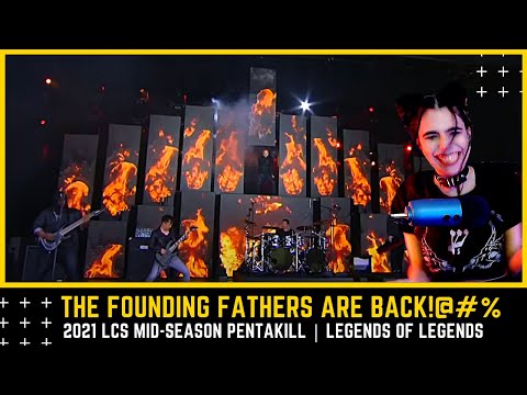 Dinka Kay REACTS: 2021 LCS Mid-Season Showdown Opening Ceremony ft. Pentakill