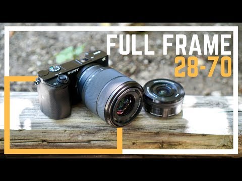 Sony Full Frame 28-70mm Kit Lens + 16-50mm Comparison