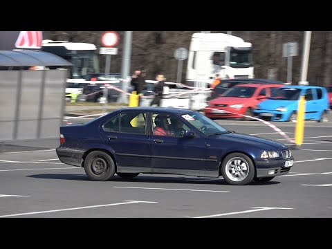 1 Runda TARMAC Academy Świdnica E.Leclerc 2023 - Marcin Cieniak / Kamil Kłębokowski - BMW E36