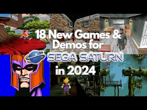 18 New Sega Saturn Games & Demos in Development in 2024