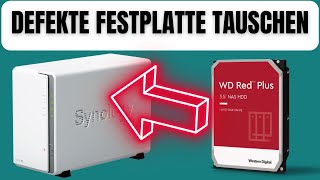 defekte Festplatte tauschen - Synology NAS - ganz einfach