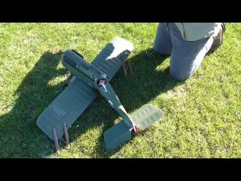 RC Parkzone SE5A Crash