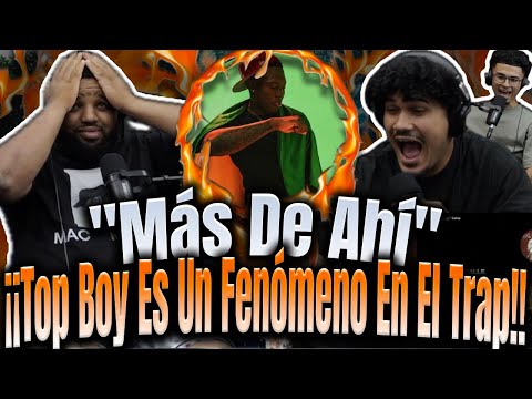 REACCIÓN a "Más De Ahí" Top Boy No Falla En NINGUN Tema!!! El Talento De Colombia Es Demasiado!!