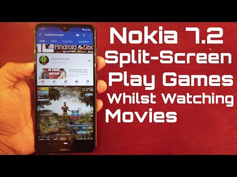 Nokia 7.2 Splitscreen Play Games Whilst Watching Movies & Download Games Whilst Browsing The Web!!
