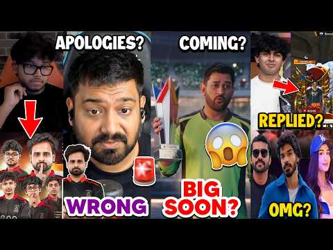 Rocky RDX Apologized?😳 Nihal Fair Player, TAG Emote Banters 🥶 BIG News MS Dhoni Team?😱 Coming soon?