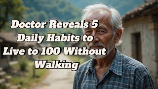 Doctor Reveals 5 Daily Habits to Live to 100 Without Walking | Longevity Tips for Seniors