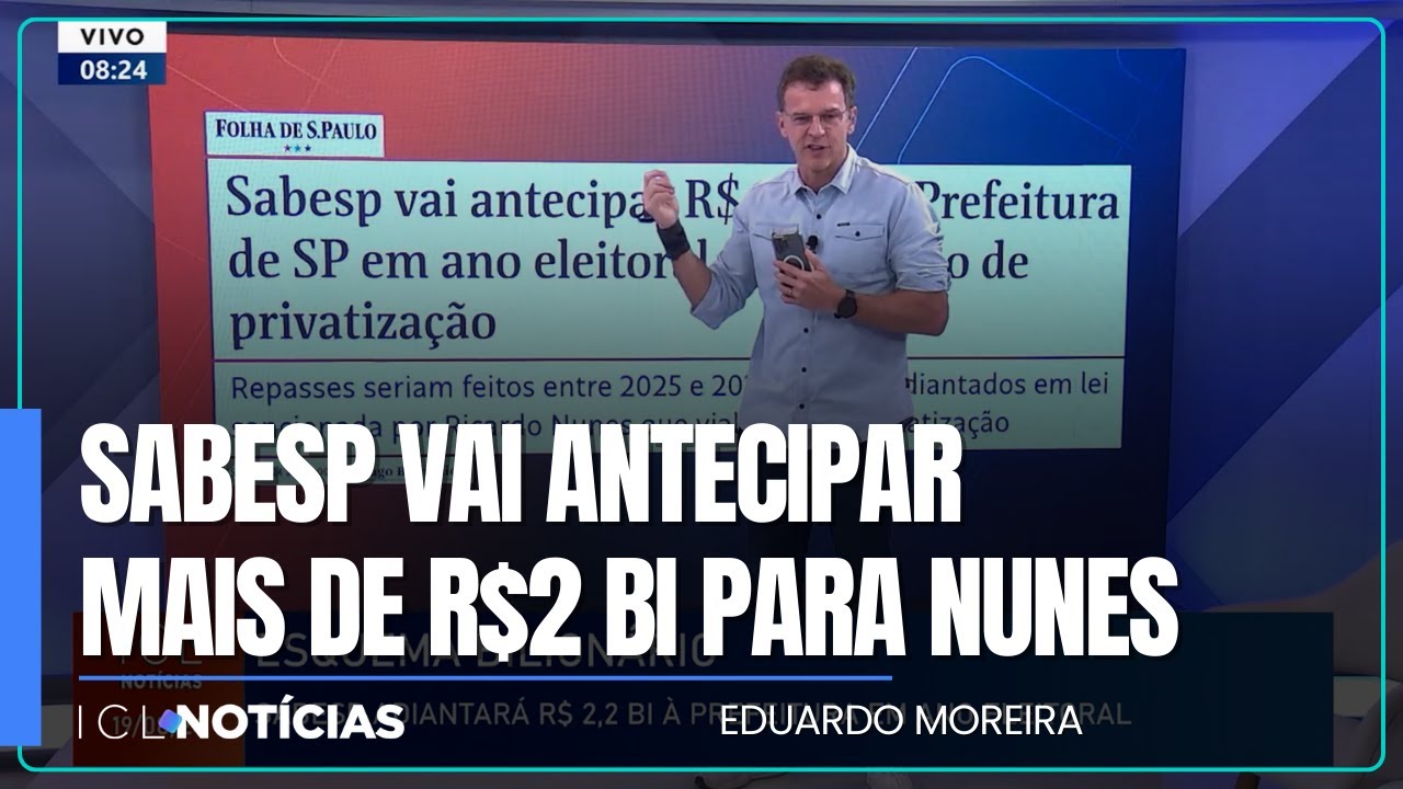O ICL Notícias avisou antes: a privatização da Sabesp foi uma manobra eleitoral!