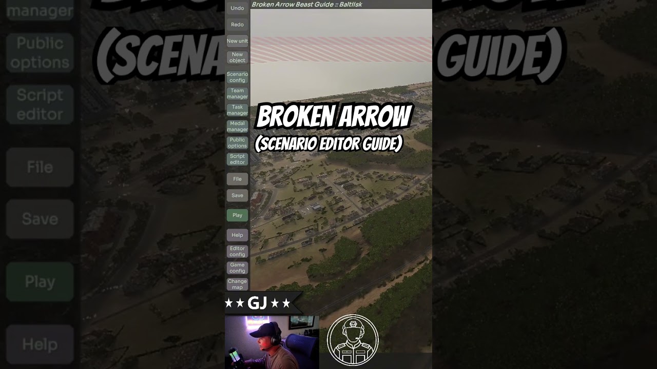 BROKEN ARROW| Hidden SECRET to being GOOD- SCENARIO EDITOR