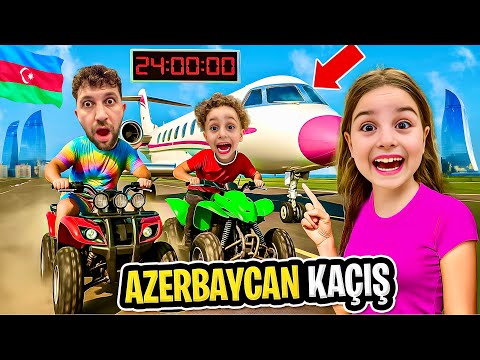 NORTH ELIFF AZERBAIJAN ESCAPE ADVENTURE!! WE ESCAPE TO AZERBAIJAN IN 24 HOURS!!