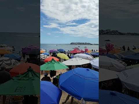 PRAIA DO MORRO LOTADA DEPOIS DO FERIADO🏖️