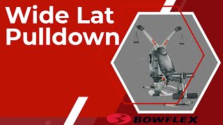 Bowflex Revolution Wide Lat Pulldown