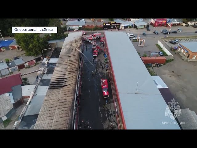 В Ангарске спасатели МЧС России предотвратили пожар