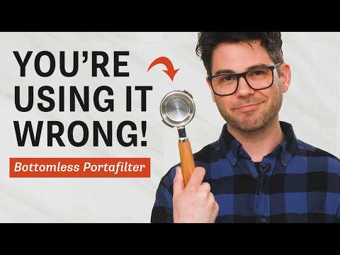 Bottomless Portafilters for next-level espresso extractions