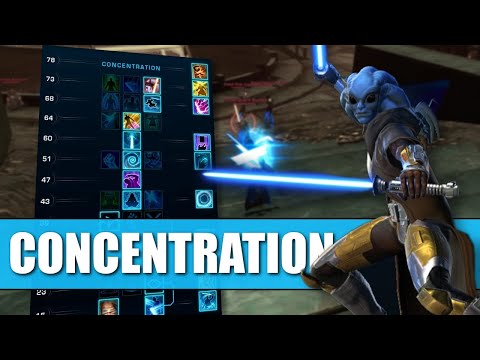 SWTOR Concentration Sentinel Best Solo Build Guide (7.6)