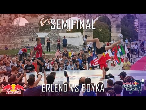 Erlend vs Boyka - SEMIFINAL - RedBull Street Style 2022 (RBSS 2022)