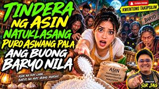 TINDERA NG ASIN NATUKLASANG PURO ASWANG PALA ANG BUONG BARYO NILA | Kwentong Aswang True Story