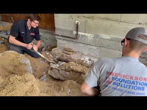 How to Stabilize a Structurally Unsound Chimney | Helical Pier Foundation Repair