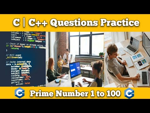 Learn 16 C Programming Questions Practice Print Prime Numbers from 1 to ...