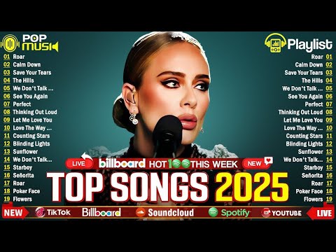 Maroon 5, Rihanna, The Weeknd, Dua Lipa, Ed Sheeran, Bruno Mars, Adele 💥 Billboard Top 50 This Week