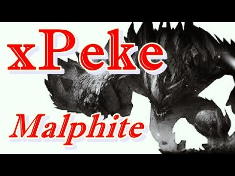 LOL Pro - xPeke (Malphite vs Talon) - Korea SoloQ