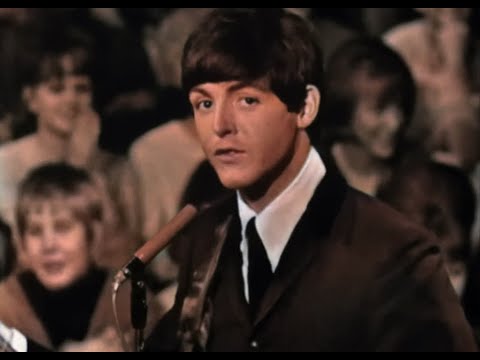 The Beatles - She Loves You (Live 1963) Colorized with AI