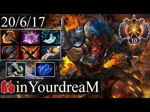 AGM.inYourdreaM - Troll Warlord | Carry Gameplay Dota 2 Patch 7.34b