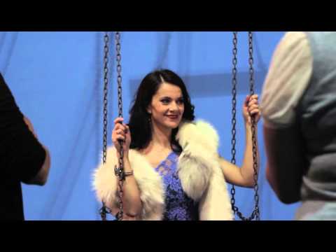 Rīgas Ziemassvētku koncerts 2015. Elīna un Vestards Šimkus. Fotosesija