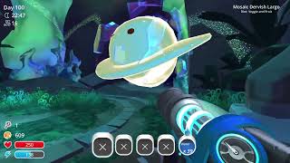 Where all the tangle slime statues are and the first fountain