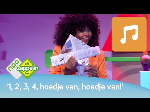 HOEDJE VAN PAPIER | Kinderliedjes zingen met Fenna | NPO Zappelin