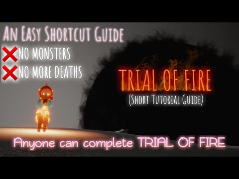Trial of fire | Use this easy shortcut to complete trial of fire in just 2 mins - SKY: COTL