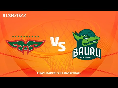 Aguada v Bauru | Full Basketball Game | Liga Sudamericana de Baloncesto FIBA 2022