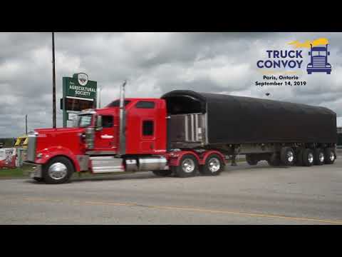 Truck Convoy for Special Olympics 2019 - Paris Ontario