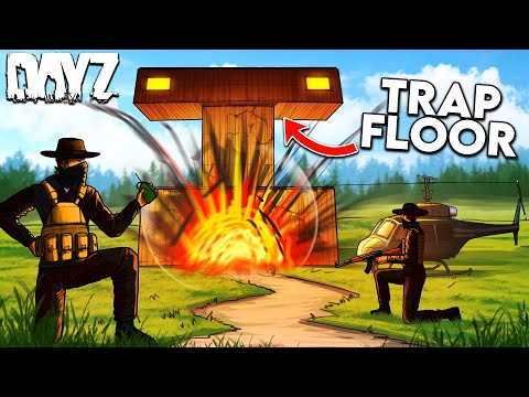 We DEFENDED our 1000 IQ TRAP BASE in DayZ!