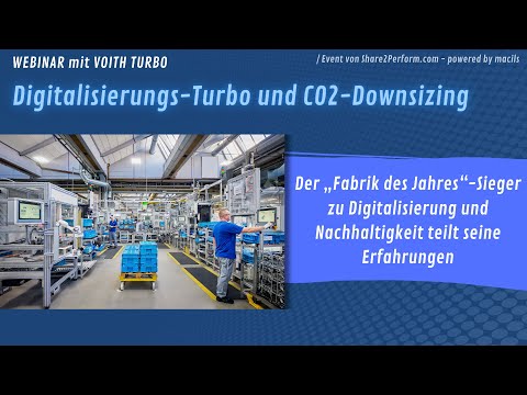 Webinar mit Voith Turbo: Digitalisierungs-Turbo und CO2-Downsizing