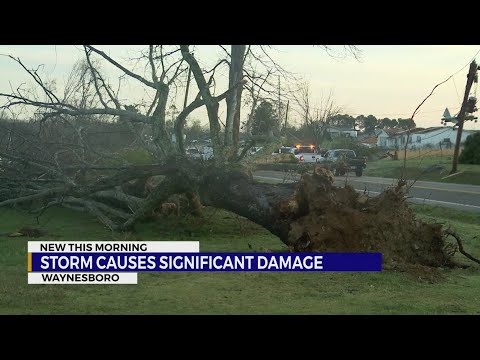 Storm causes significant damage in Waynesboro