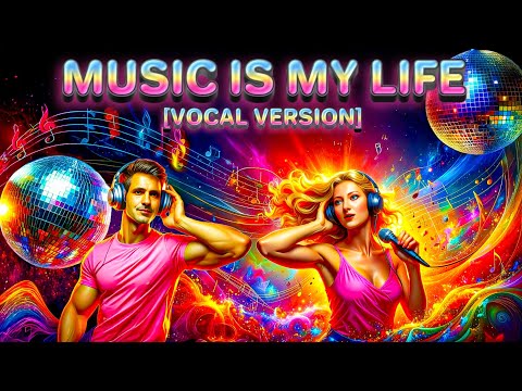 🔊 EuroMartina - Music Is My Life [Vocal Version] (Official Music Video) // ITALO DISCO / EURO DANCE