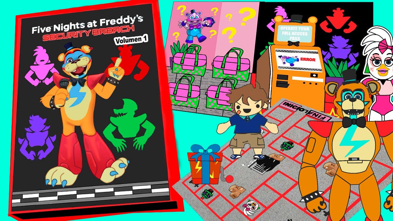 HAZ UN LIBRO FIVE NIGTHS AT FREDDYS VOL 1 🎁DIY Fnaf