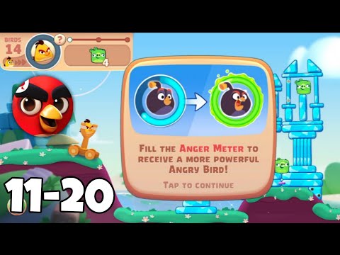 Angry birds Journey Level 11 to 20
