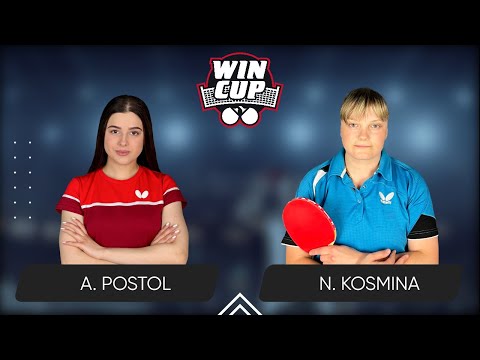07:00 Anastasiia Postol - Natalia Kosmina West 1 WIN CUP 03.06.2024 | Table Tennis WINCUP