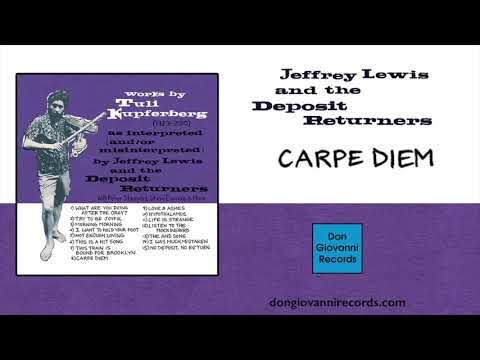 Jeffrey Lewis - Carpe Diem (Official Audio)