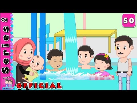 ❤50 Musim 2 Serunya Berenang Di Waterboom❤Said Ketakutan❤Jamal Laeli Series Official - JLS
